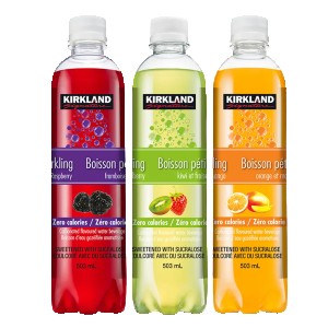 Kirkland Signature Sparkling Flavoured Water Variety